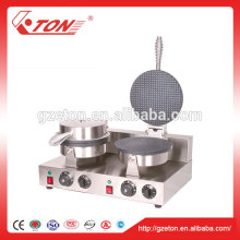Round Wafer Baking Machine / Wafer Cone Ice Cream Maker