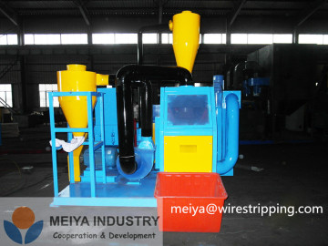 Meiya copper wire granulator, wire recycle machine for sale