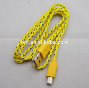 Braided Noodle USB Cable