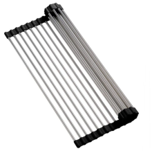 Practical sink drain rack