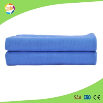 wholesale double face pink powered blanket