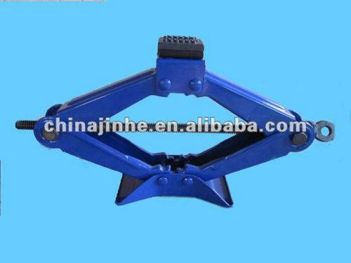 1.5ton scissor jack with rubber mats, scissor jack for cars