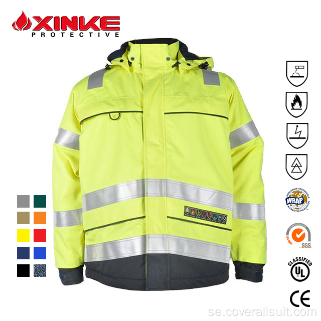 Brandbeständig Mining Jacket för Mining Industry