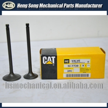 320C excavator engine parts intake exhaust valves in stock