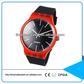 Unique design men women analog wrist watches sports silicone quartz watches