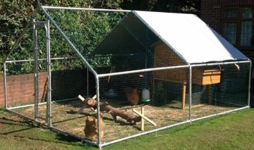 Large outdoor pet house chicken coop exercise cage