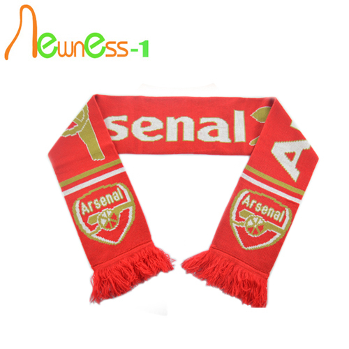 2014 Football personnalisé Club foulard Sports Football Scarf