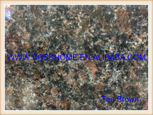 Cheap Factory Price polished Tan Brown Granite slab