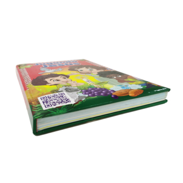 Hard cover paper book children kids