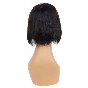 Indian Hair Raw Unprocessed Virgin Human Hair Lace Frontals Hair Bob Wigs Short Bob Lace Front Wig
