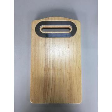 wooden chopping board with handle