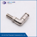 Air-Fluid Lubrication Push in Fittings Elbow