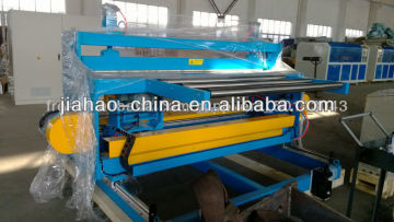 PE sheet cutting Machine,Plastic extruder