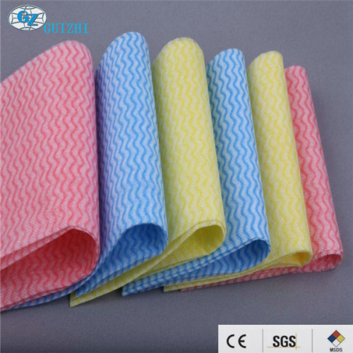 cross lapping spunlace nonwoven fabric