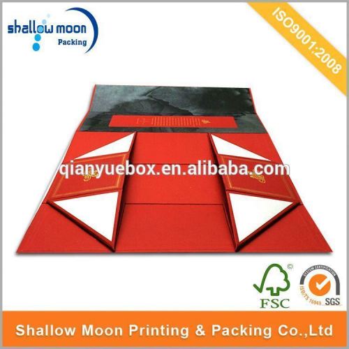 Wholesale high quality flat cardboard box