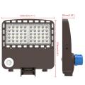 150W LED Parking Parking Lighting Adjustable with Photocell