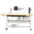 Long Arm Double Needle Compound Feed Walking Foot Heavy Duty Sewing Machine