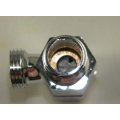 Válvula angular de latão para torneiras de água