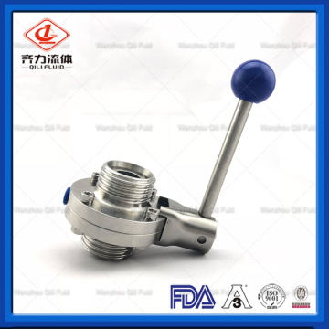 3A/SMS/DIN Standard Sanitary Butterfly Valve