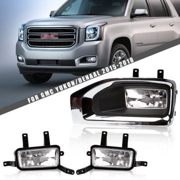 OVOVS Front Fog Lights for GMC Yukon Denali 2015-2018