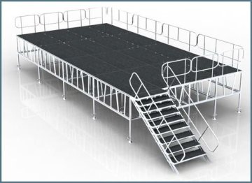 Event Portable Aluminium Stage Platform Concert Stage Folidng Stage