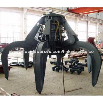 Mechanical Hydraulic Grab Bucket Joint with Excavator for Scrap Metal