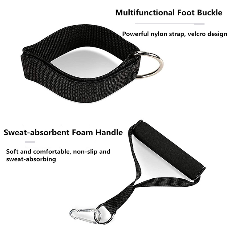 Foot Buckle & Foam Handle