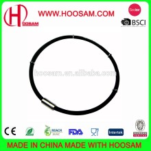 Health titanium negative ion energy balance sports silicone necklace