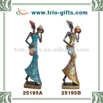 african style arts and crafts statue