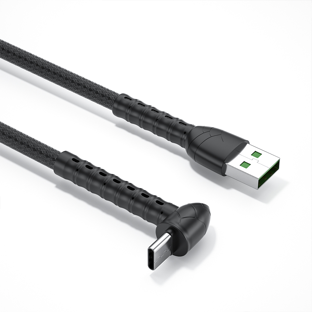 أسود USB C نوع C كابل C