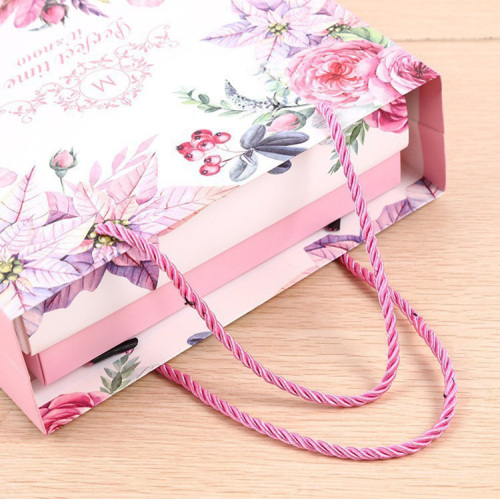 Customized Coloring Foldable Gift Box with Lid