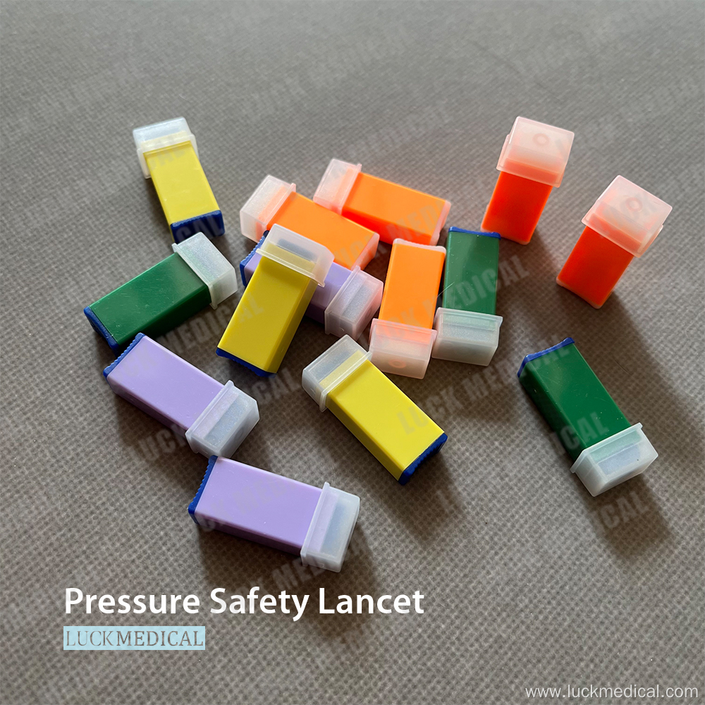 Painless Safety Lancet Device