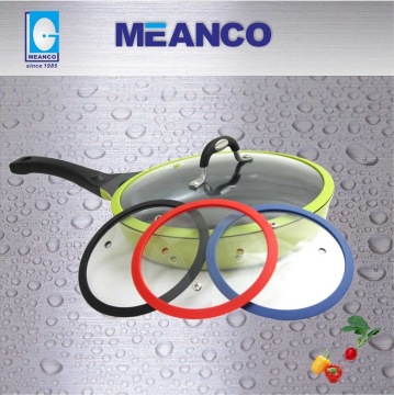 Silicon Ring Tempered Glass Lid (SRG type) for Cookware