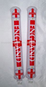 st georges / England cheering inflatable sticks