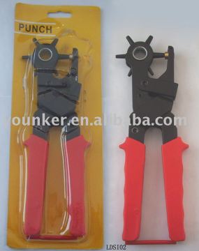 2/2.5/3/3.5/4/4.5mm hole belt punch revolving punch pliers