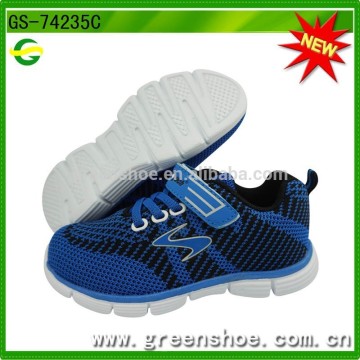 latest design fly knit children sports shoes