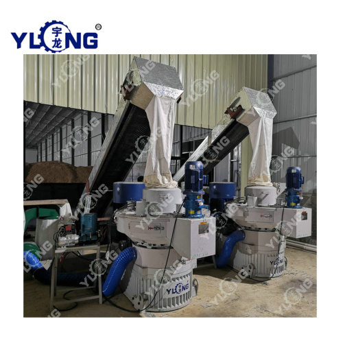 Palm Fiber Pellet Press Machine