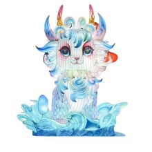 Imposing Radiant Dragon Lantern