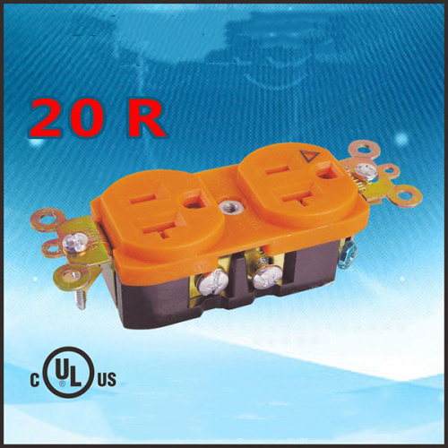 20A 125V 컴퓨터 시스템을위한 분리 된지면 리셉터클