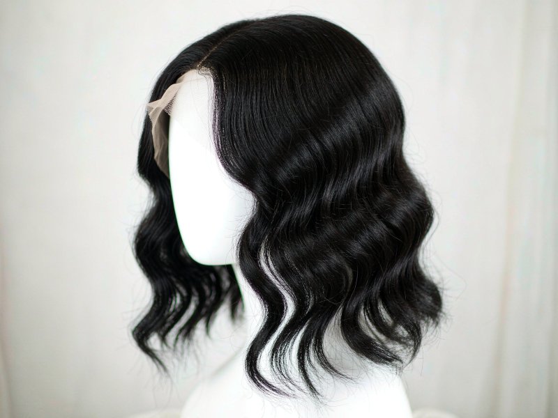 Natural Texture Synthetic Wig Heat Resistant Fiber Fashion Women Daily Wig