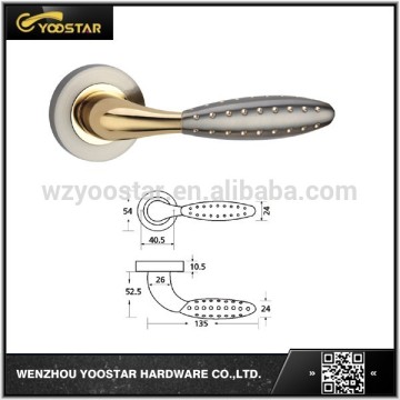 zinc alloy lever door handle