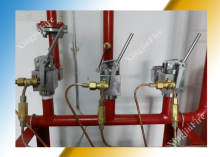 Optional Hfc227ea Fire Suppression System With 4.2mpa Storage Cylinder