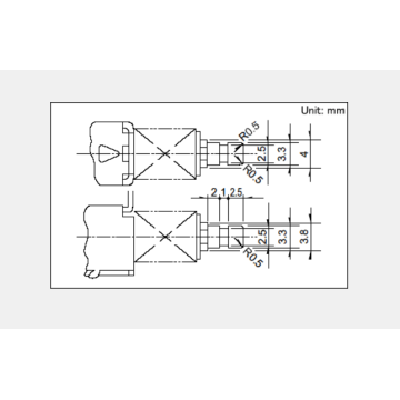 Sppj2 series push switch