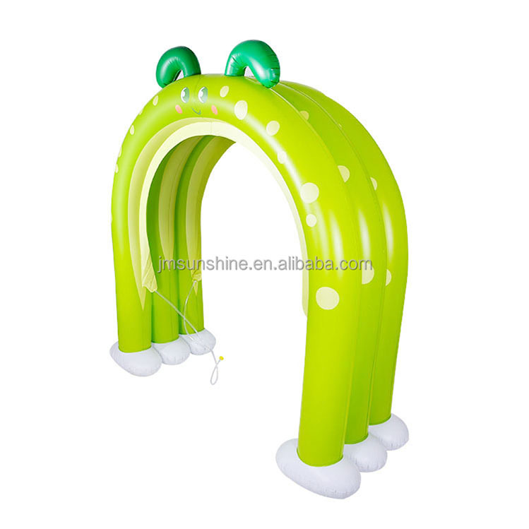 Amazon New Ginormous Inflatable Green Worm Sprinkler