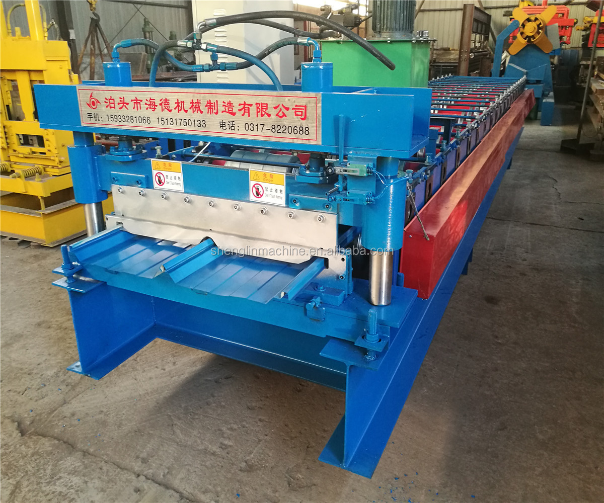 ibr wall corrugated roof steel sheet glazed tiles making machine