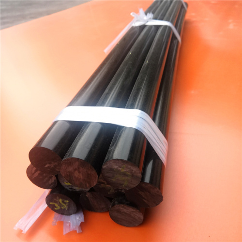 Extrude Putih/Hitam 4-200mm Polyacetal POM Rod Plastik