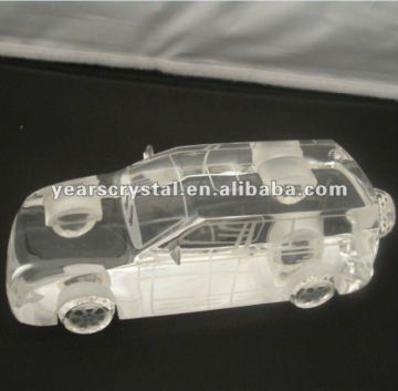 arrival crystal traffic models with crystal sedan car with engraved (R-1033