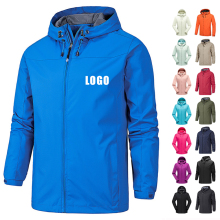 Custom Hiking Windbreaker Jackets - Waterproof Softshell Wind Breaker Jacket for Men