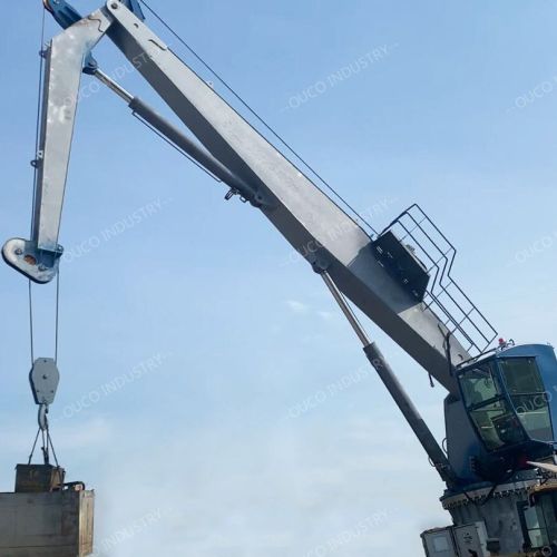 Marine folding boom crane 10T17M marine crane with ABS certification