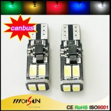 NEW w5w 5630 led bulb,t10 car led lights,error free led lamp t10 5630*6pcs
